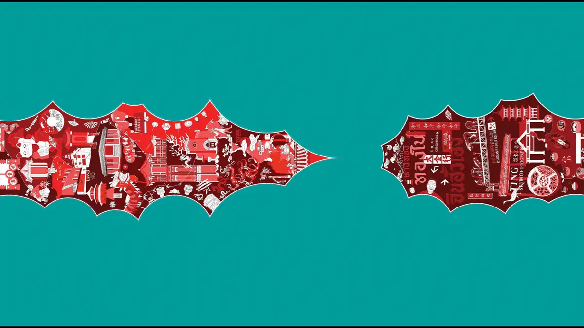 Chinatown Effects carpet pattern animation