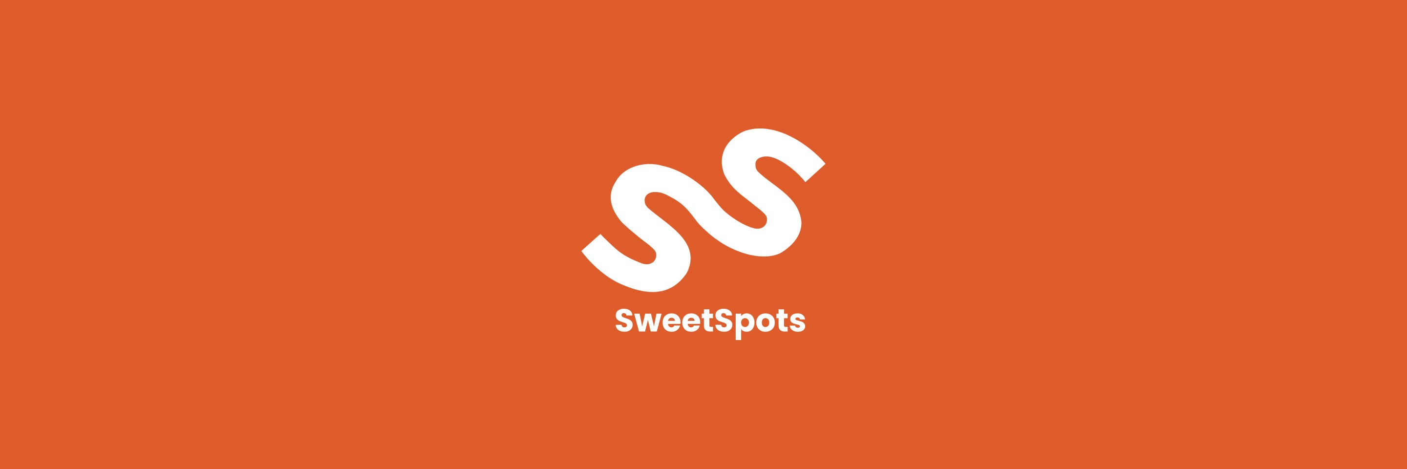 Six SweetSpots TikTok videos with their view counts on an orange background